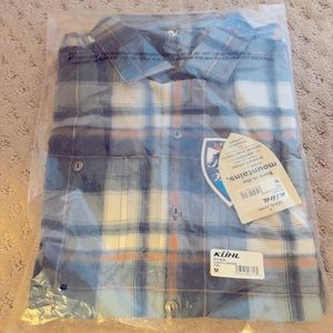 KUHL MENS STKY shirt in coastal breeze SIZE M